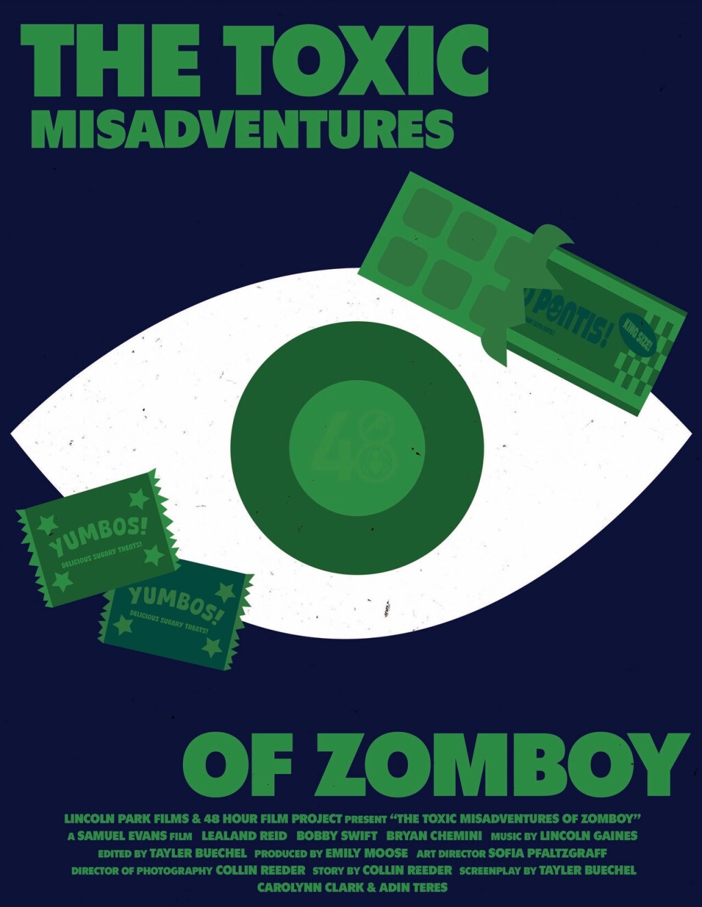 Filmposter for The Toxic Misadventures of Zomboy